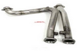 3" Mid-Pipes Polished 304 Stainless Steel